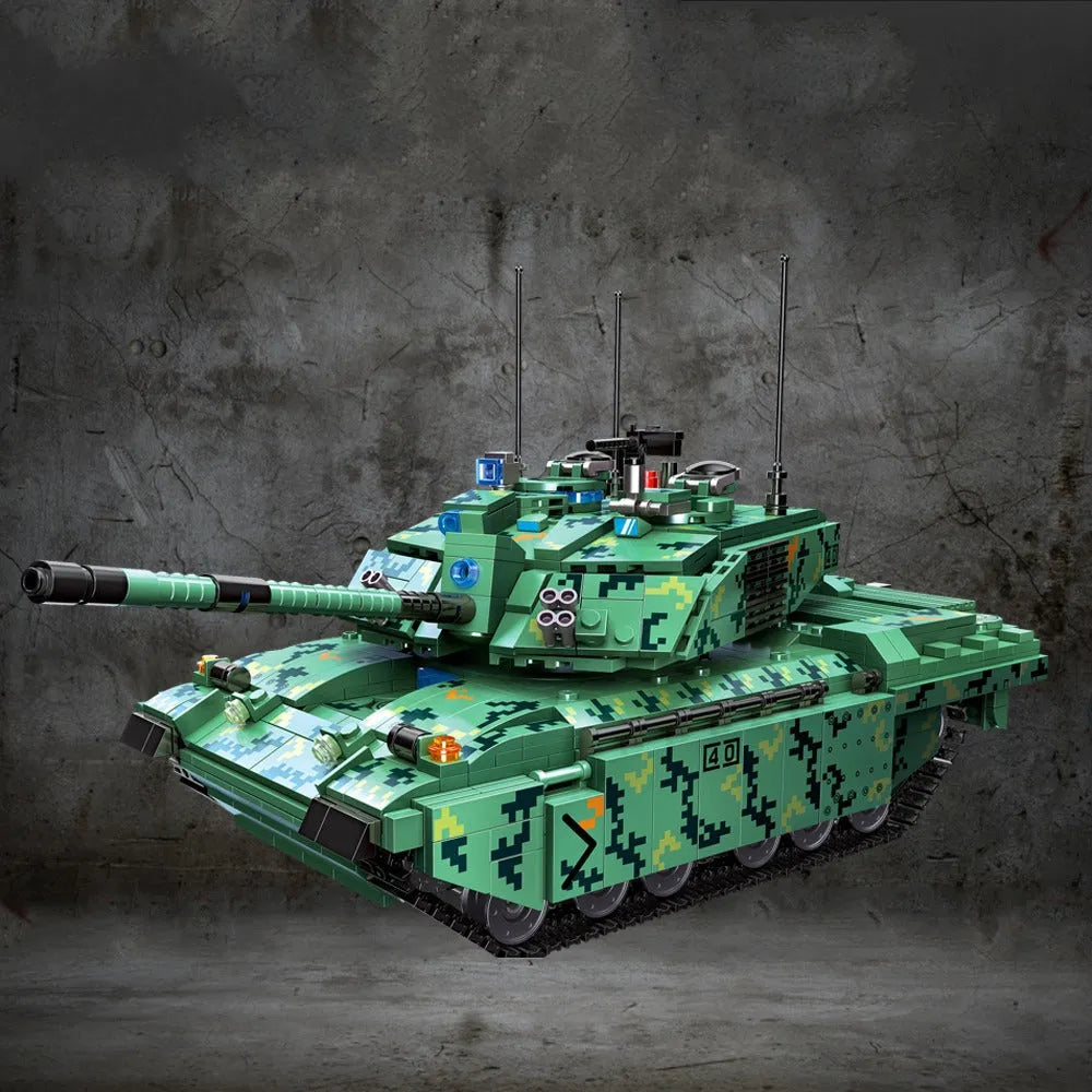 Challenger 2 w/Bar Armor (Plastic model) - HobbySearch Military Model Store