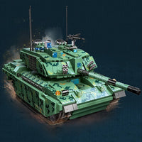 Thumbnail for Building Blocks Challenger 2 Main Battle Tank Model Kids Bricks Toy - 3