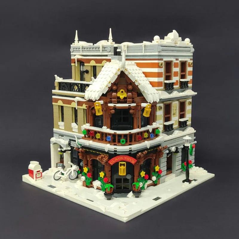 Building Blocks City Street Expert MOC Claus Shop Store Bricks Toys 89143 - 9