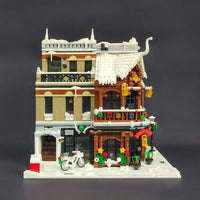 Thumbnail for Building Blocks City Street Expert MOC Claus Shop Store Bricks Toys 89143 - 10