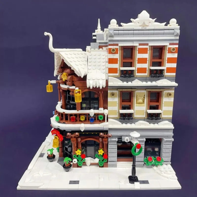 Building Blocks City Street Expert MOC Claus Shop Store Bricks Toys 89143 - 6