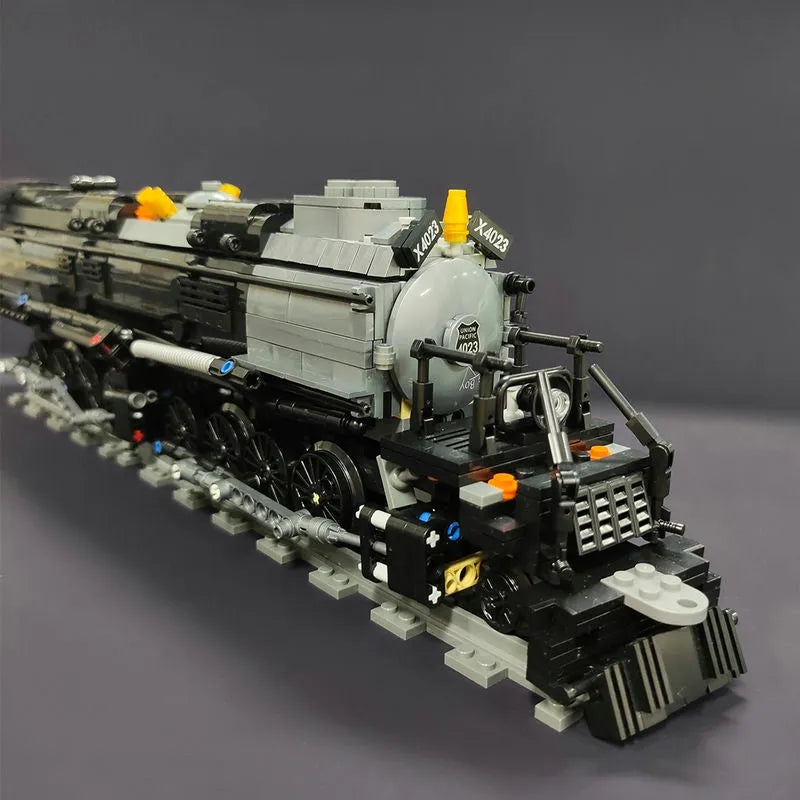 Building Blocks Creator Expert Bigboy Steam Train Locomotive Bricks Toy EU Construction Set Toys - 6