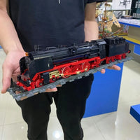 Thumbnail for Building Blocks Creator Expert BR01 Steam Train Locomotive Bricks Toy EU - 4