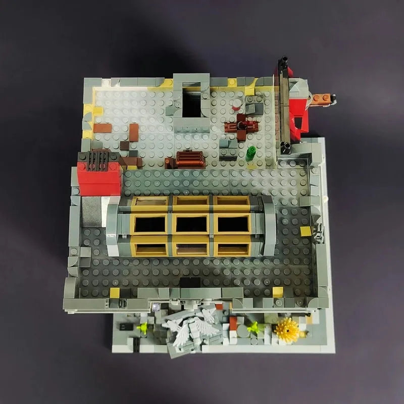 Building Blocks Creator Expert MOC Brick Bank Apocalypse Version Bricks Toy - 8