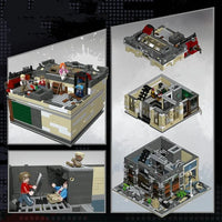 Thumbnail for Building Blocks Creator Expert MOC Brick Bank Apocalypse Version Bricks Toy - 7