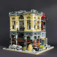 Thumbnail for Building Blocks Creator Expert MOC Brick Bank Apocalypse Version Bricks Toy - 9