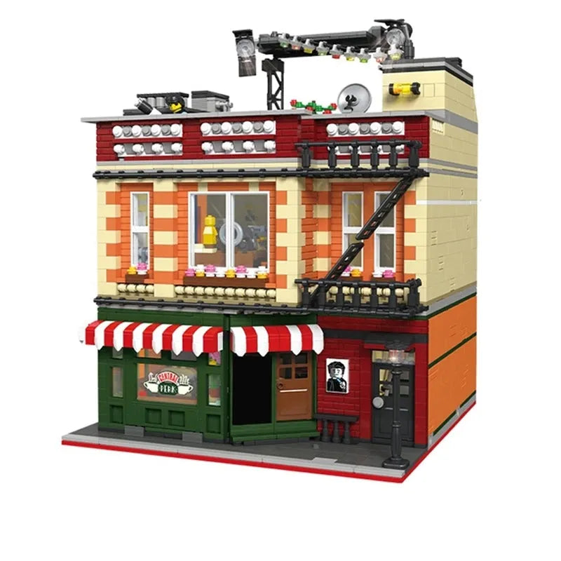Building Blocks Creator Expert MOC Central Perk Friends House Bricks Toy - 1