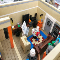 Thumbnail for Building Blocks Creator Expert MOC Central Perk Friends House Bricks Toy - 8