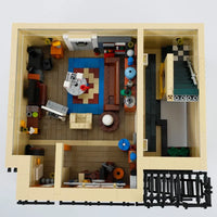 Thumbnail for Building Blocks Creator Expert MOC Central Perk Friends House Bricks Toy - 11