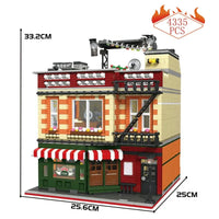 Thumbnail for Building Blocks Creator Expert MOC Central Perk Friends House Bricks Toy - 2