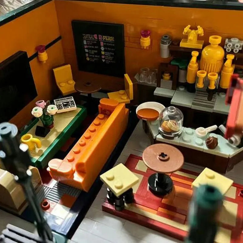 Building Blocks Creator Expert MOC Central Perk Friends House Bricks Toy - 10