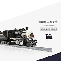 Thumbnail for Building Blocks Creator Expert MOC CN5700 Steam Train Bricks Toy 59003 - 5