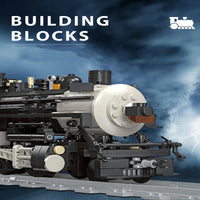 Thumbnail for Building Blocks Creator Expert MOC CN5700 Steam Train Bricks Toy 59003 Construction Set Toys - 4