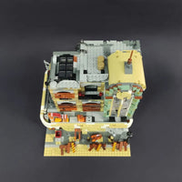 Thumbnail for Building Blocks Creator Expert MOC Downtown Diner Apocalypse Version Bricks Toy - 9