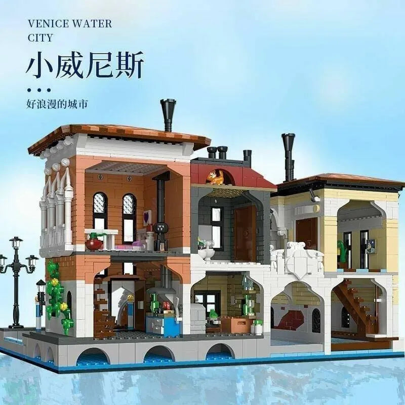 Building Blocks Creator Experts Street Little Venice City Bricks Toy Canada Stock - 5