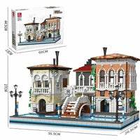 Thumbnail for Building Blocks Creator Experts Street Little Venice City Bricks Toy Canada Stock - 3