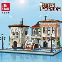 Thumbnail for Building Blocks Creator Experts Street Little Venice City Bricks Toy Canada Stock - 4