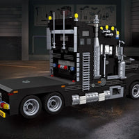 Thumbnail for Building Blocks Creator Tech MOC Heavy Duty Black Truck Bricks Toys Construction Set Toys - 5