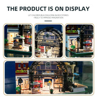 Thumbnail for Building Blocks Expert Creator Train Station Meeting Point Bricks Toy EU Construction Set Toys - 10