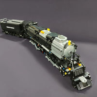 Thumbnail for Building Blocks Expert MOC Bigboy Steam Locomotive Train Bricks Toy 59005 - 12