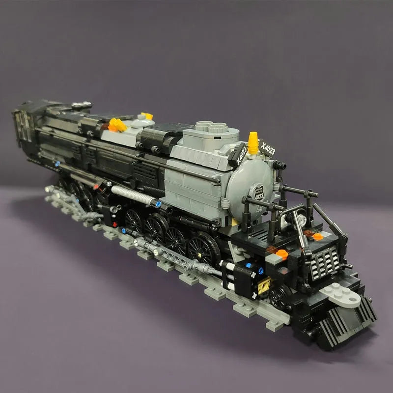 Building Blocks Expert MOC Bigboy Steam Locomotive Train Bricks Toy 59005 - 3