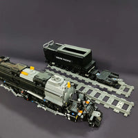 Thumbnail for Building Blocks Expert MOC Bigboy Steam Locomotive Train Bricks Toy 59005 - 11