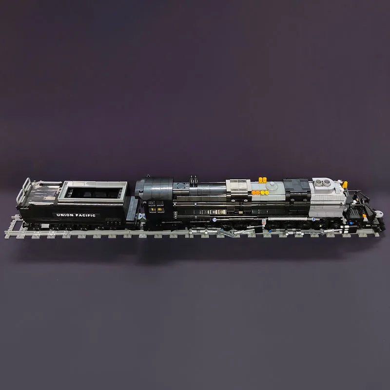 Building Blocks Expert MOC Bigboy Steam Locomotive Train Bricks Toy 59005 - 13
