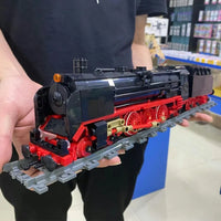 Thumbnail for Building Blocks Expert MOC BR01 Steam Locomotive Train Bricks Toy 59004 - 2
