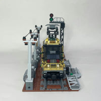 Thumbnail for Building Blocks Expert MOC Crocodile Locomotive Train Bricks Toys 59007 Construction Set Toys - 6