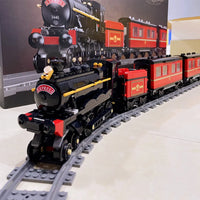 Thumbnail for Building Blocks Expert MOC GWR Steam Locomotive Train Bricks Toy 59002 - 5