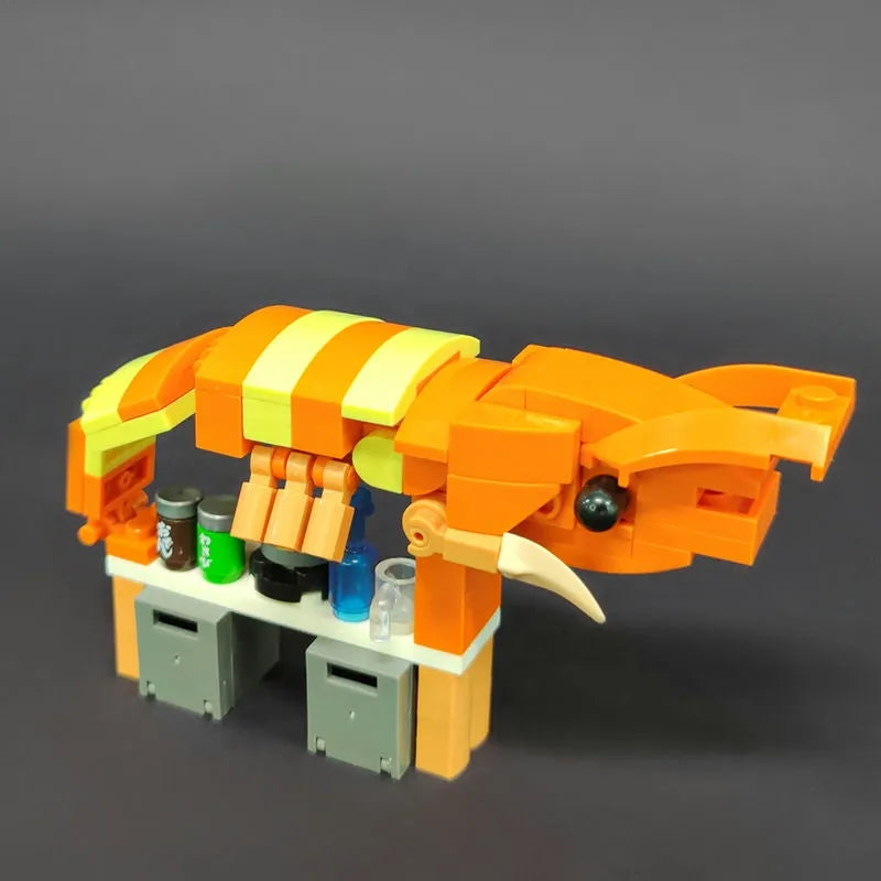 Building Blocks Idea MOC Underwater Corsair Ship Bricks Toys 37401 - 7