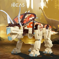 Thumbnail for Building Blocks Mechanical MOC Triceratops Dinosaur World Bricks Toy Construction Set Toys - 2