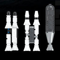 Thumbnail for Building Blocks Military MOC SU-35 Fighter Aircraft Jet Plane Bricks Toys - 9