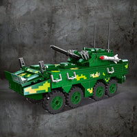 Thumbnail for Building Blocks Military Type 09 Armored Infantry Fighting Vehicle Bricks Toy - 2