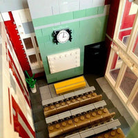 Thumbnail for Building Blocks MOC 89123 Creator Expert City University Bricks Toys Construction Set Toys - 5