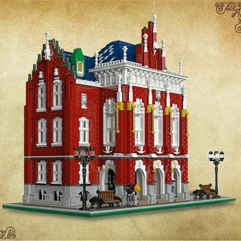 Building Blocks MOC 89123 Creator Expert City University Bricks Toys Construction Set Toys - 2