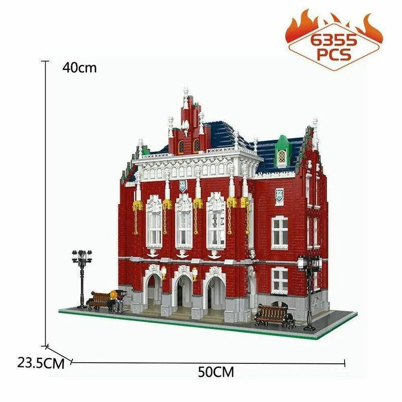 Building Blocks MOC 89123 Creator Expert City University Bricks Toys Construction Set Toys - 1