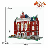 Thumbnail for Building Blocks MOC 89123 Creator Expert City University Bricks Toys Construction Set Toys - 1