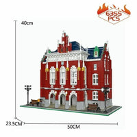 Thumbnail for Building Blocks MOC 89123 Creator Expert City University Bricks Toys - 1
