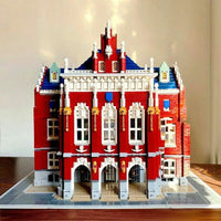Thumbnail for Building Blocks MOC 89123 Creator Expert City University Bricks Toys - 4