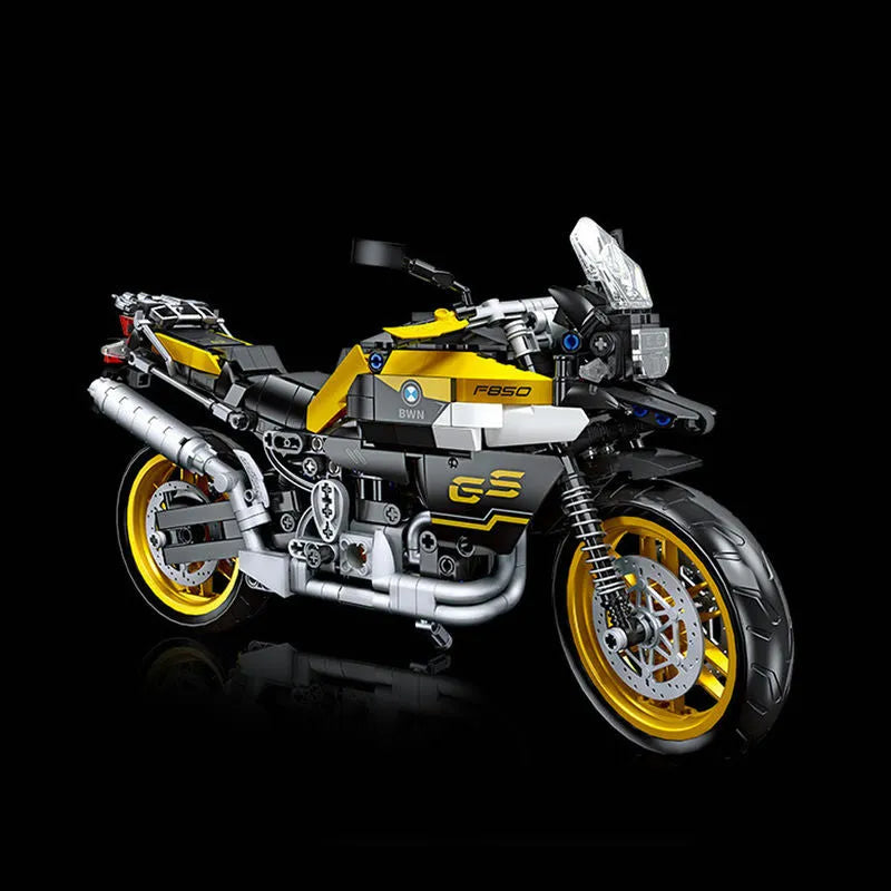 Building Blocks MOC 91025 BMW F850 GS Bike Motorcycle Bricks Toys - 6