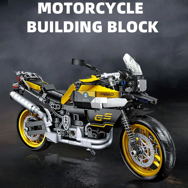Building Blocks MOC 91025 BMW F850 GS Bike Motorcycle Bricks Toys - 2