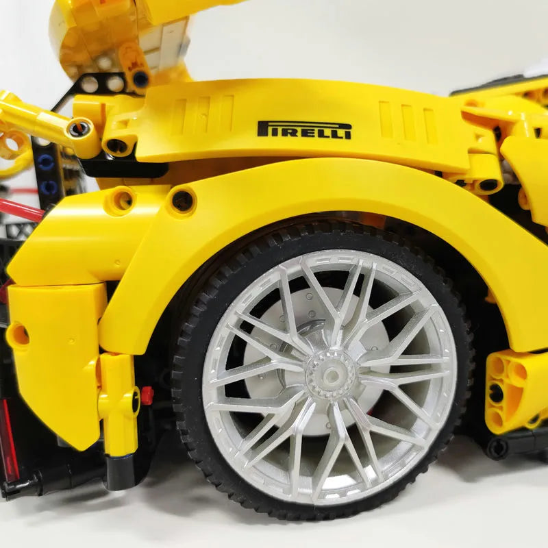 Building Blocks MOC 91101 Super Racing McLaren P1 Sports Car Bricks Toys - 23