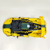 Thumbnail for Building Blocks MOC 91101 Super Racing McLaren P1 Sports Car Bricks Toys - 13