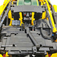 Thumbnail for Building Blocks MOC 91101 Super Racing McLaren P1 Sports Car Bricks Toys - 18