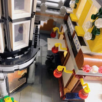 Thumbnail for Building Blocks MOC City Creator Expert Sushi Corner Shop Bricks Toy 89127 - 19