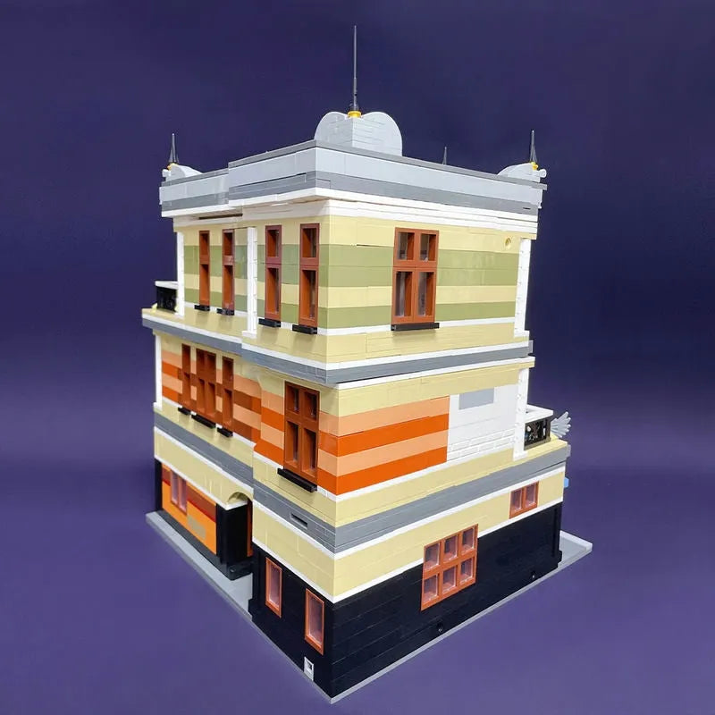 Building Blocks MOC City Expert Creator Fountain Square Mall Bricks Toy - 11