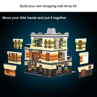 Thumbnail for Building Blocks MOC City Expert Creator Fountain Square Mall Bricks Toy - 6
