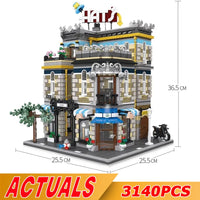 Thumbnail for Building Blocks MOC City Expert Creator Hat Shop Store Bricks Toy 89121 - 8