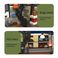 Thumbnail for Building Blocks MOC City Expert Creator Hat Shop Store Bricks Toy 89121 - 9